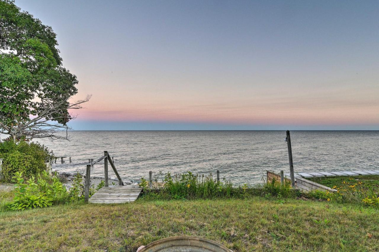 East Tawas Cabin With Lake Huron Access And Views Dış mekan fotoğraf
