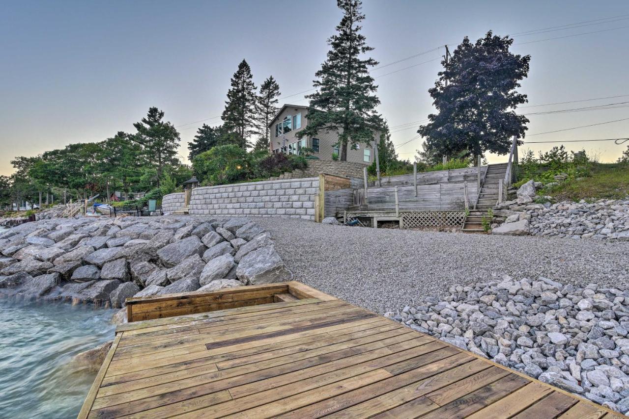 East Tawas Cabin With Lake Huron Access And Views Dış mekan fotoğraf