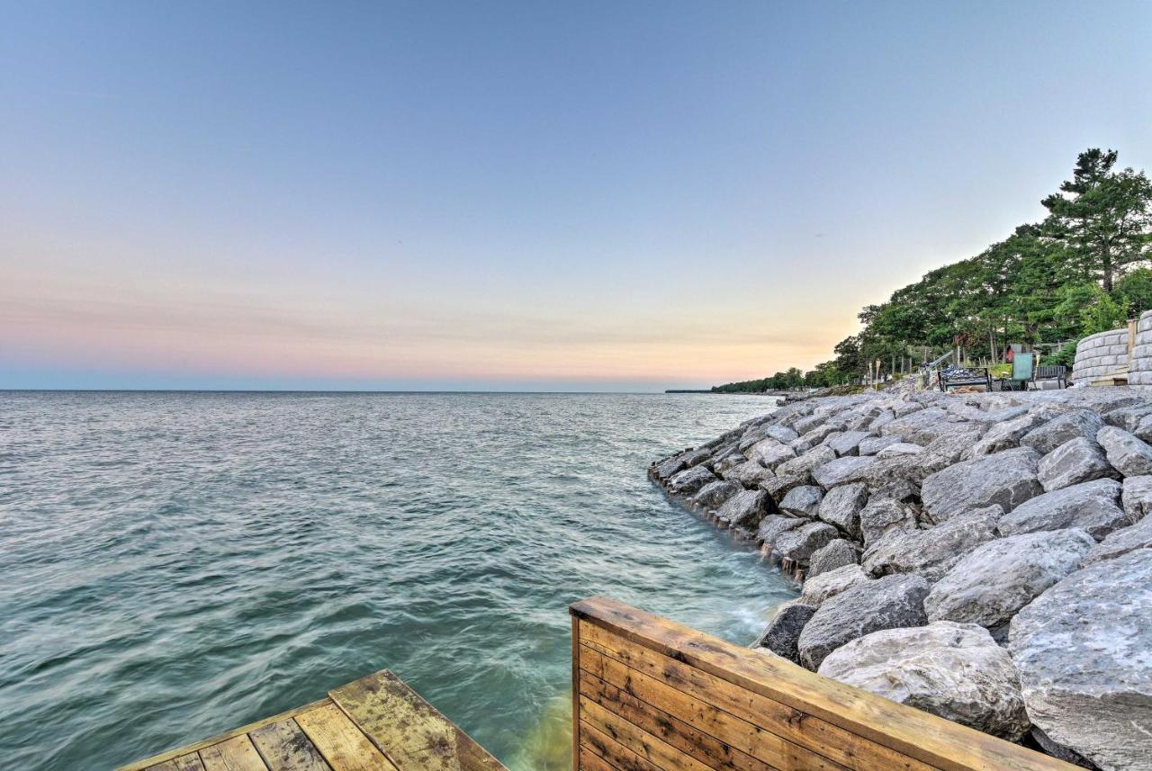 East Tawas Cabin With Lake Huron Access And Views Dış mekan fotoğraf